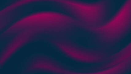 Wall Mural - Dark abstract animation with flowing pink waves, creating a smooth, elegant motion effect