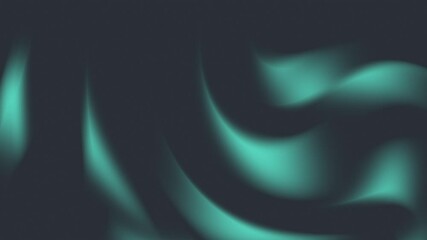 Wall Mural - Dark abstract animation with flowing blue waves, creating a smooth, elegant motion effect