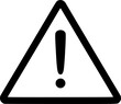 © azmy99 - Warning triangle with exclamation mark icon vector