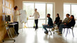 © serhii - group of young professional people working in the office