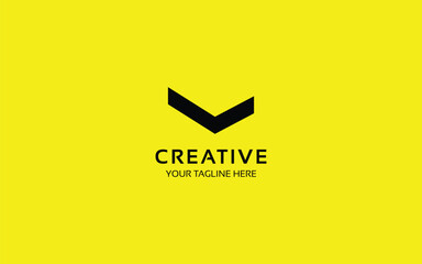 Poster - 3D logo design template with letter L for your business or brand