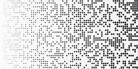 Fototapete - Abstract Dots Background. Modern Texture. Grunge Overlay. Fade Distressed Backdrop. Vector illustration