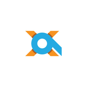XQ QX Monogram Alphabet Letters Logo with a Sophisticated Style
