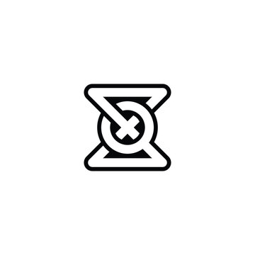 Alphabet Monogram XQ QX Letter Logo for Branding Solutions