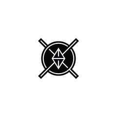 Poster - XQ QX Diamond Alphabet Initial Logo with a Stylish Touch
