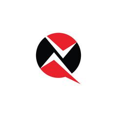 Poster - Creative Monogram Logo of XQ and QX for Versatile Branding