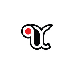 Poster - Creative Monogram Logo of XQ and QX for Versatile Branding