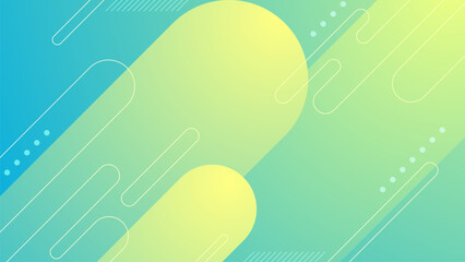 Poster - Colorful abstract vector background geometric shapes and decorative design elements