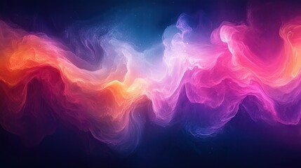Fototapete - Abstract design with flowing, colorful patterns.