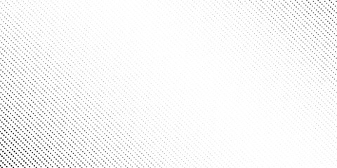 Wall Mural - Dotted gradient halftone background. Horizontal seamless dots pattern in pop art style. Abstract modern stylish texture. Vector illustration.