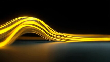 Poster - Dynamic Light Trails in Motion Creating Abstract Visual Effects