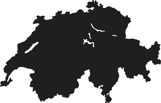 Switzerland country map