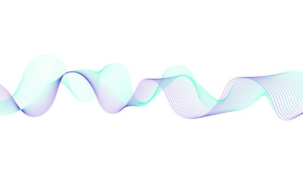 Wall Mural - a serene and calming visual element. light and airy representation of fluid motion.