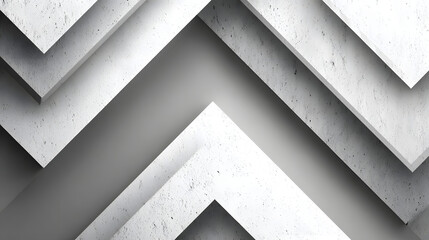 Poster - Abstract white background with texture pattern, layered geometric triangle shapes, white and grey glossy squares, abstract tech banner design. Graphic design element stripes concept for web, flyer