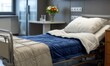 © FocusFusion - Hospital bed featuring thermal blankets in a healthcare product setting, showcasing patient comfort and care