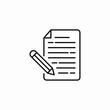 © MirMohsun - content writing document icon sign vector