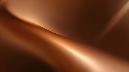Poster - Abstract Gradient Flow with Warm Tones