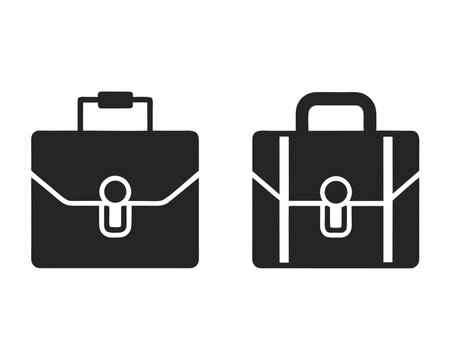 Case study icon vector silhouette illustration isolated on white background