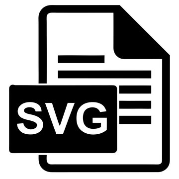 Document svg file format symbol silhouette vector illustration