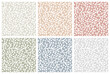© Tetiana - Abstract geometric seamless pattern set in pastel colors collection for design