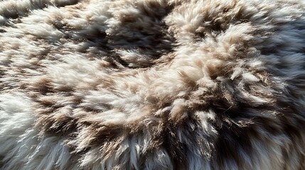 Poster - Abstract fluffy texture background with soft neutral tones and flowing organic patterns