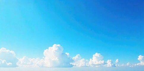Wall Mural - Vast, breathtaking expanse of clear blue sky, unblemished and serene; perfect for backgrounds or peaceful imagery Ideal for travel, nature, or tranquility themes , backdrop, clean