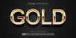 © Pandawa_Std - Gold editable text effect, Trendy style effect