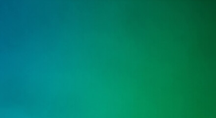 Poster - Gradient hues of teal and green provide a modern and vibrant textured background for graphic design projects and artistic applications.