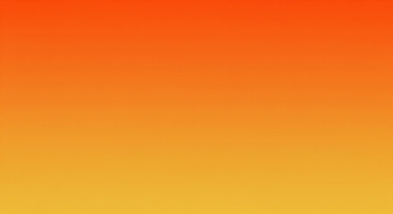 Poster - Beautiful orange and yellow gradient background for modern designs and digital artworks, smooth and vibrant color transition.