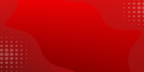 Poster - red banner background. abstract background. slash effect on red background