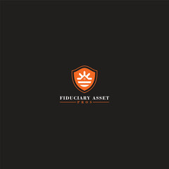 Poster - Sun and house logo design and include shield sun house logo