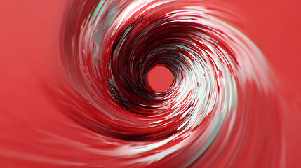 Poster - A mesmerizing vortex of red and white creates a dynamic and abstract background