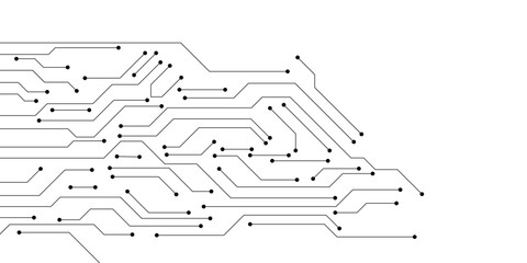 Wall Mural - abstract digital technology futuristic internet network speed connection white background. technolog