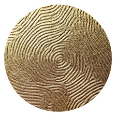 Poster - Textured Golden Surface with Rippling Patterns for Luxury Design and Artistic Applications