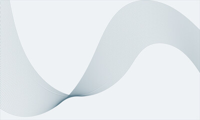 Poster - Abstract Flowing Lines and Dotted Pattern Creates a Dynamic Background Design