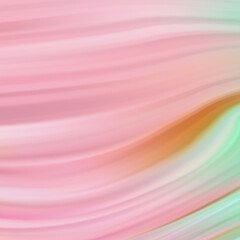 Aufkleber - Abstract pastel color flow texture with soft gradients and flowing lines creating a gentle and ethereal background effect