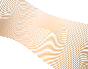 Fototapete - Creative line art. art deco style for wedding invitation jpg Design elements. Wave of many sparkling lines. Abstract circle glow wavy shape on a white background isolated