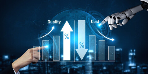 Poster - AI supports reducing cost while improving quality for enhanced performance and strategic efficiency Vouch