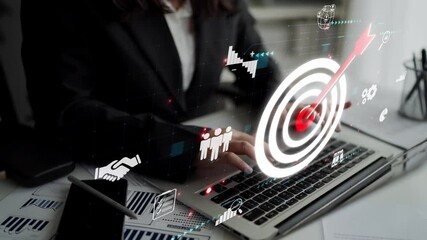 Poster - Target audience analysis, customer segmentation, personalized marketing, audience targeting strategies, and marketing efficiency improvement through smart customer profiling. Muxer