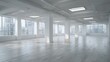 © Almaz - Minimalist Workspace: Empty Office Interior Room