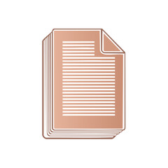 Poster - Stack of Documents with Text Information Papers for Business Concepts
