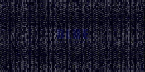 Leinwandbilder - Abstract blue glowing geometric lines modern shiny blue circle lines pattern. Suit for cover,  banner, brochure