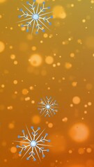 Poster - Animation of multiple squares moving on red background