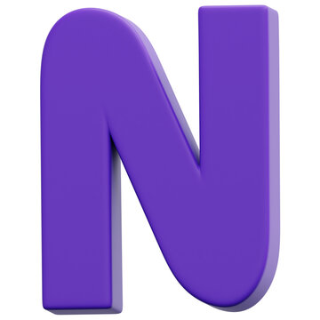 3D N Icon