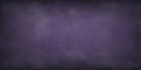 Poster - Dark Blue Grunge Texture Background with Vintage Chalkboard Effect