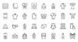 © ImagineerAI - Laundry Icon Set Line Design