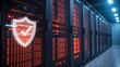 © anissaikat - Digital shield security protection network digital firewall