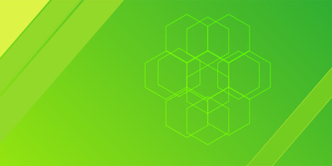 Aufkleber - Abstract green wave background. Can be used for posters, placards, brochures, banners, EPS 10