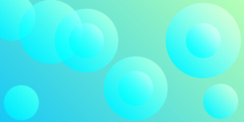 Poster - Modern banner background. full color, bright blue green gradation, Modern and Creative Trend design in vector illustration