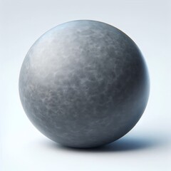 Aufkleber - Textured sphere rests in soft light, showcasing subtle gradients and delicate surface imperfections.